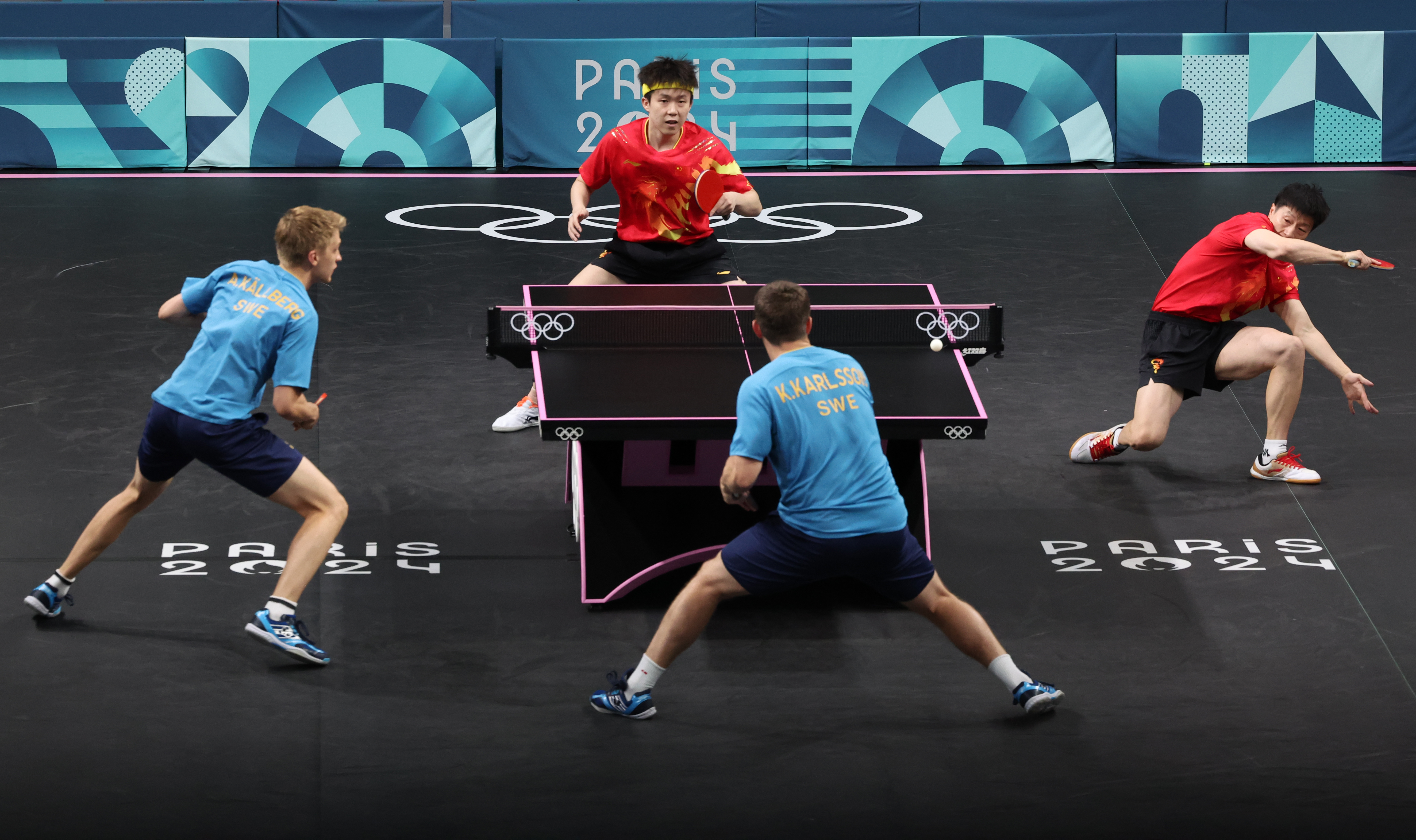 瑞典队逆转德国队，马龙统治全场